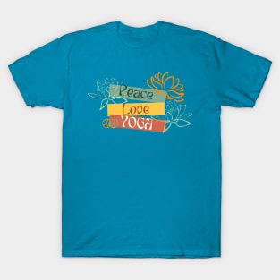 Peace Love Yoga T-Shirt